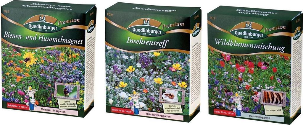 Bienen und Insektenfreundliche Blumenwiese (Set) Produktbild 