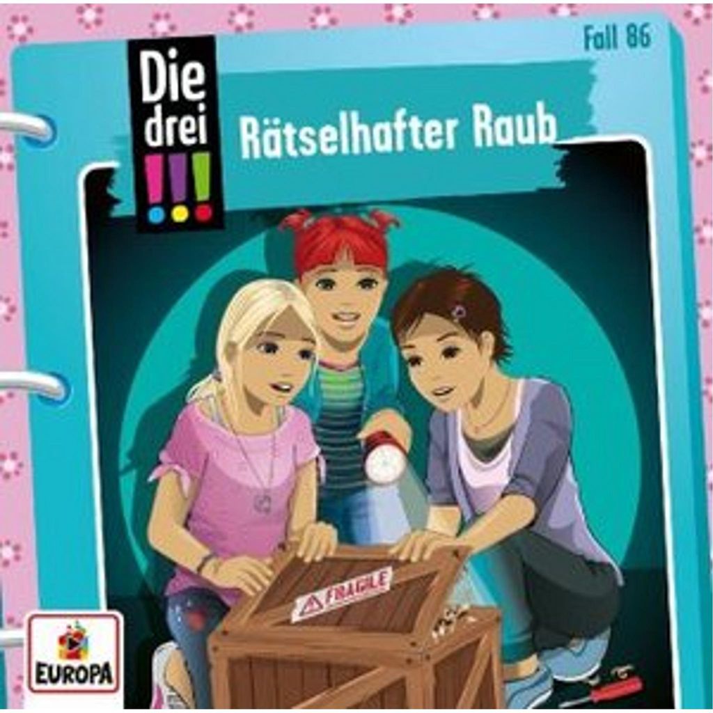 VERLAG: UNITED SOFT MEDIA (USM) Die drei 86 - Rätselhafter Raub, 1 Audio-CD