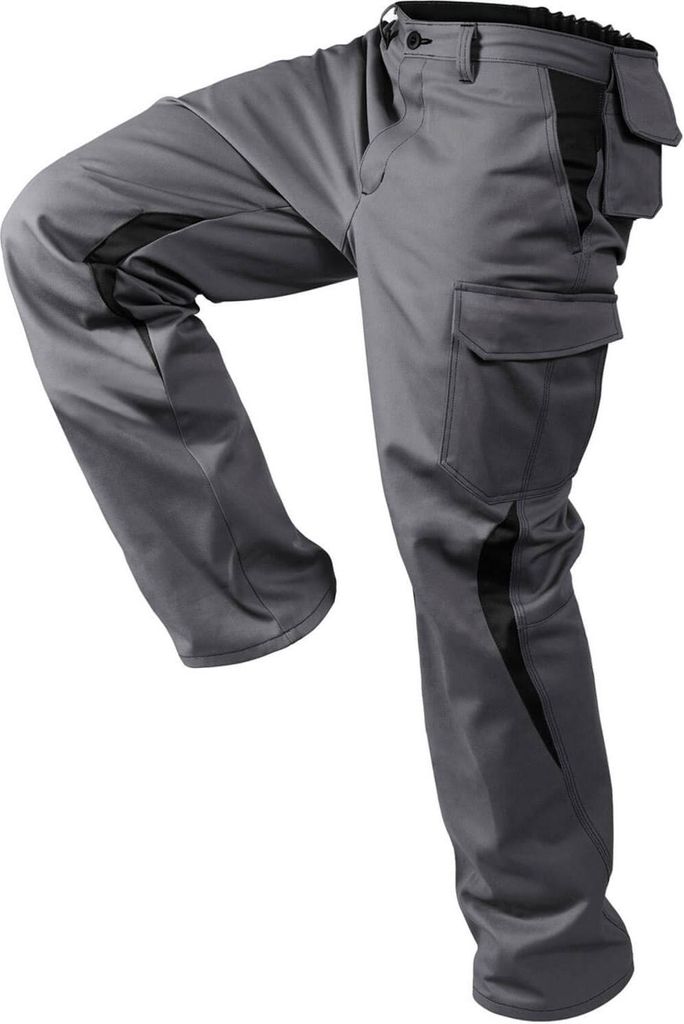 Kübler Image Dress Hose leicht anthrazit/schwarz Gr. 27