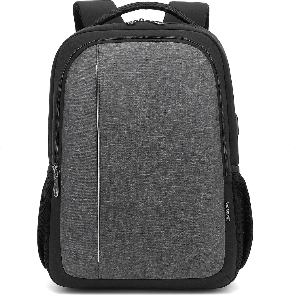 Sac à dos USB pour PC 15,6 pouces - Compartiment rembourré 23L Anthracite