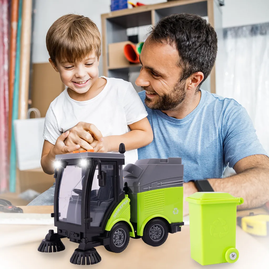 Regalo Top: Spazzatrice Stradale MalPlay Luci e Suoni - Un Must! - 3