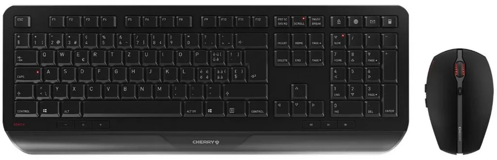 Cherry Wireless Combo Gentix JD-7000DE-2 - Ensemble Clavier et Souris - 13