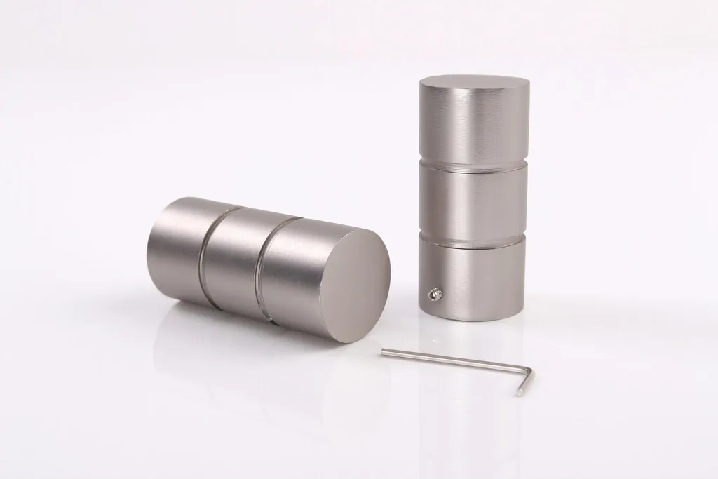 Bastone per Tende su Misura 200cm Acciaio Inox Ø25mm - 6
