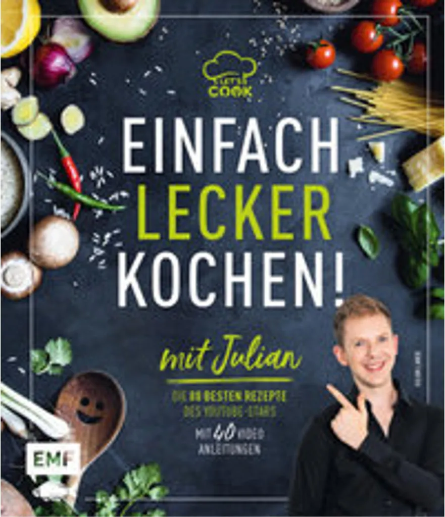 Livre de cuisine quotidien Let's Cook mit Julian pour repas de famille