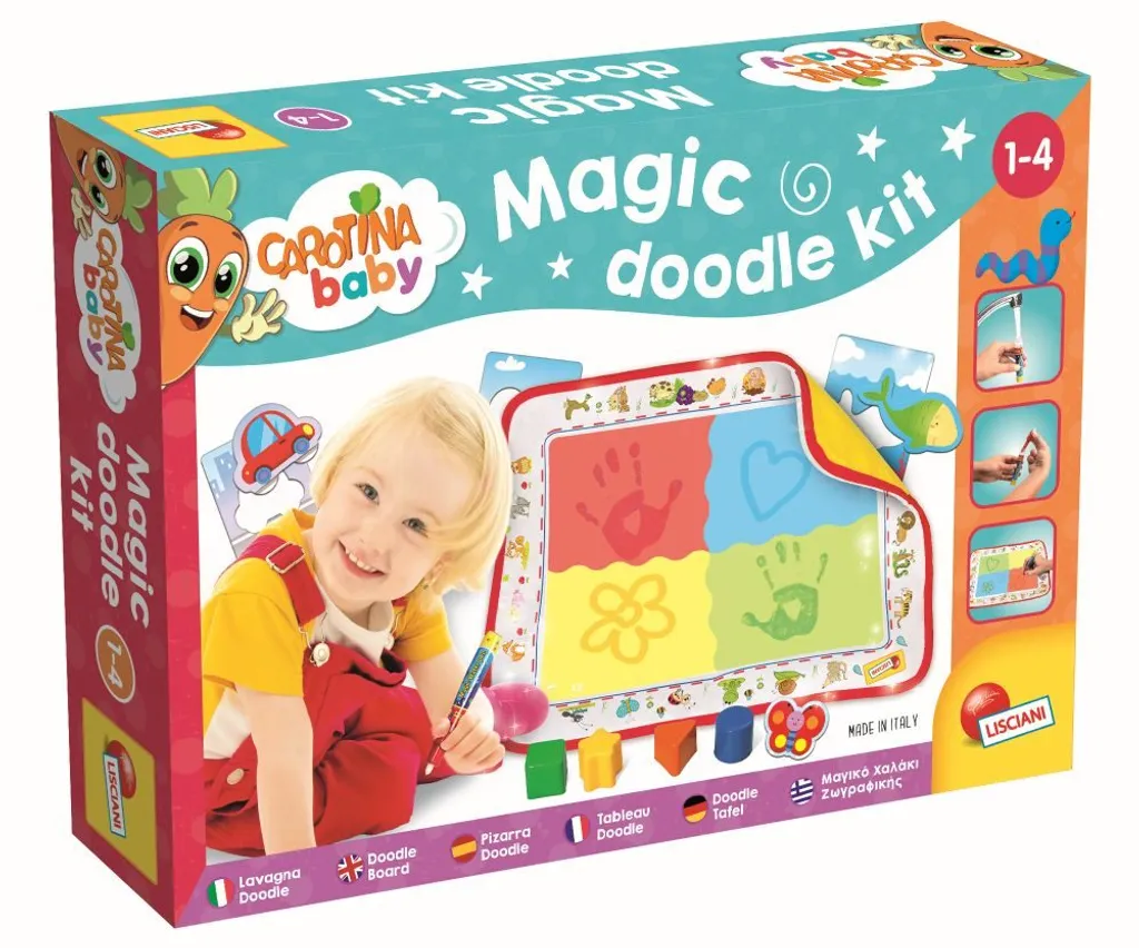 Kit de Gribouillage Magique Carotina Baby Lisciani pour Petit Enfant