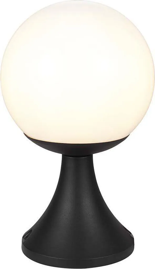 Éclairage de chemin pour jardin - Lampe pied E27 IP44 Noir mat UP