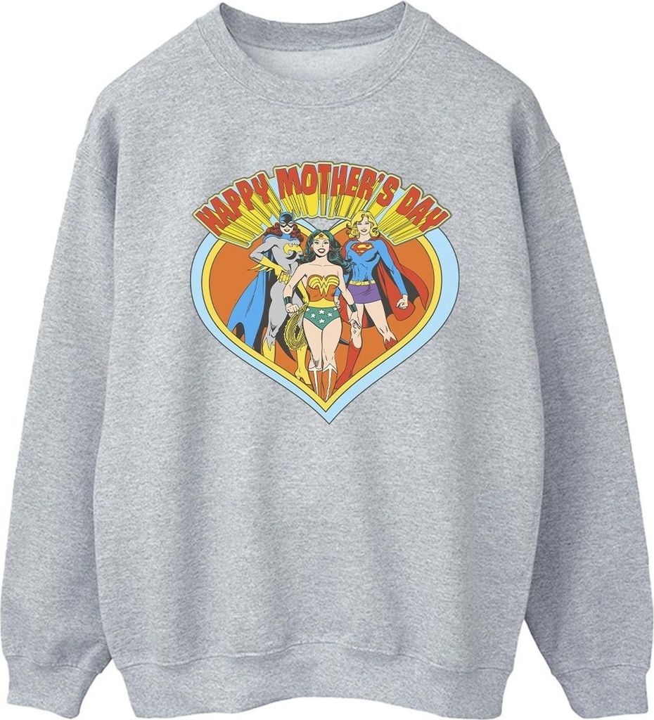 DC Comics - "Mother's Day" Sweatshirt für Herren BI48616 (M) (Grau)