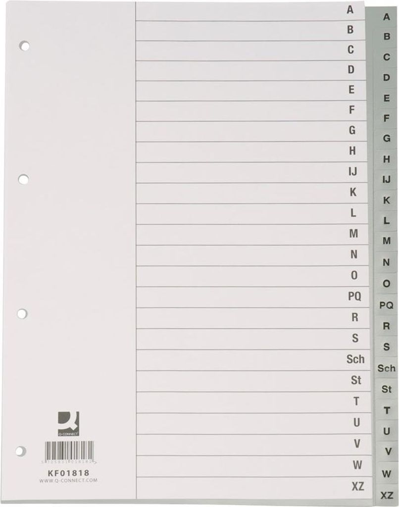 Connect KF01817, Weiß, Polypropylen (PP), A4, 210 mm, 297 mm, 20 Stück(e)