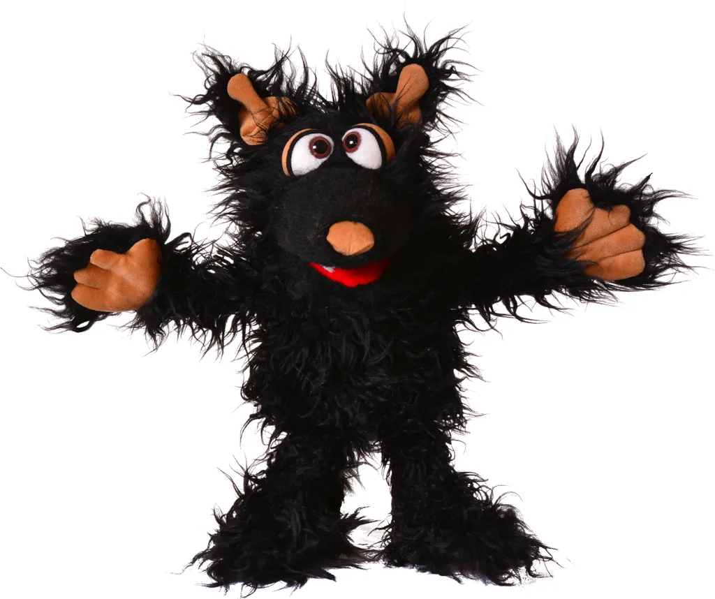Marionnette pédagogique Muffi Hapsweg 35cm pour conte et jeu