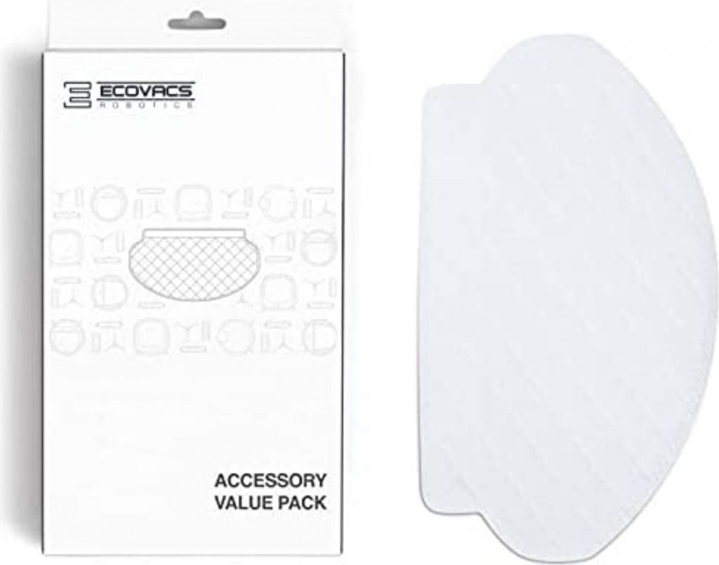 Kit Staffa E 2 Panni Lavapavimenti Per Ecovacs Deebot Ozmo 950 - Ricambio Originale