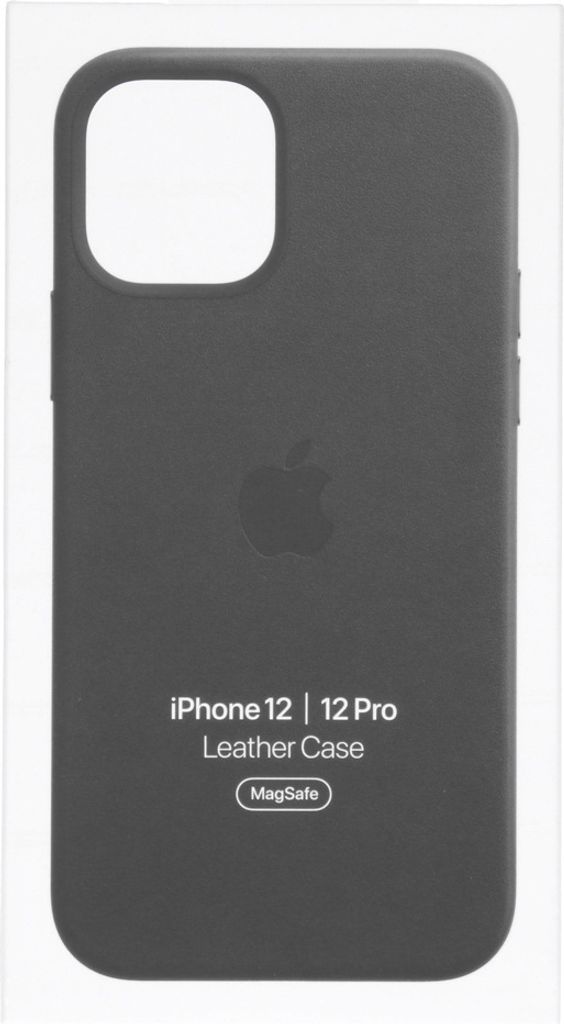 iPhone 12 | 12 Pro Leder Case mit MagSafe - Schwarz Produktbild 6