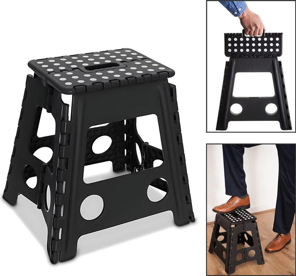 Klapphocker Campinghocker Faltbar Ultraleicht Falthocker Tritthocker Aufstiegshilfe Camping Klapptritt Angelhocker Hocker klappbar Outdoor