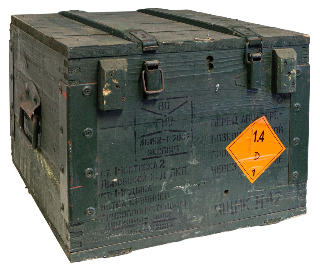 Frachtkiste BOX 80 MBN 51x51x40cm Transportkiste Schatztruhe Holztruhe mit Deckel