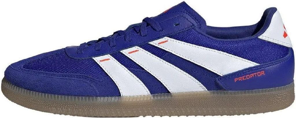 Adidas Predator Freestyle Indoor Fußballschuhe Hallenschuhe Sneaker blau/weiss IF6309, Schuhgröße:42 2/3 EU