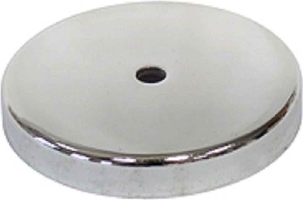 Rundmagnet, Runder Magnet, Magnet Scheibe, 67 x 9,5 mm, bis 29 kg, verchromt