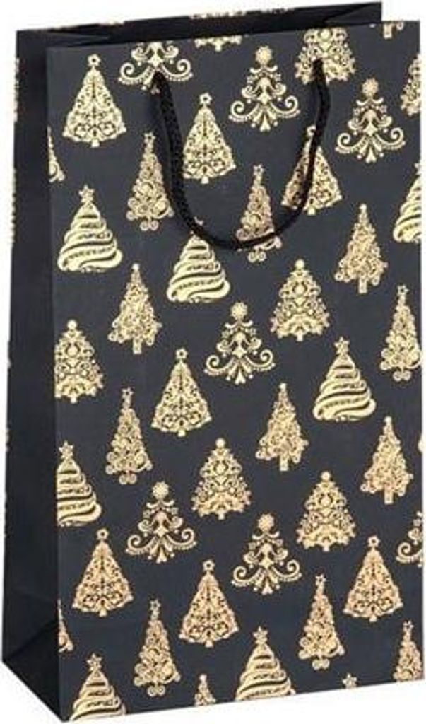 Weihnachts-Weintasche 210 x 100 x 360 mm K-422 doppelt CHZ2