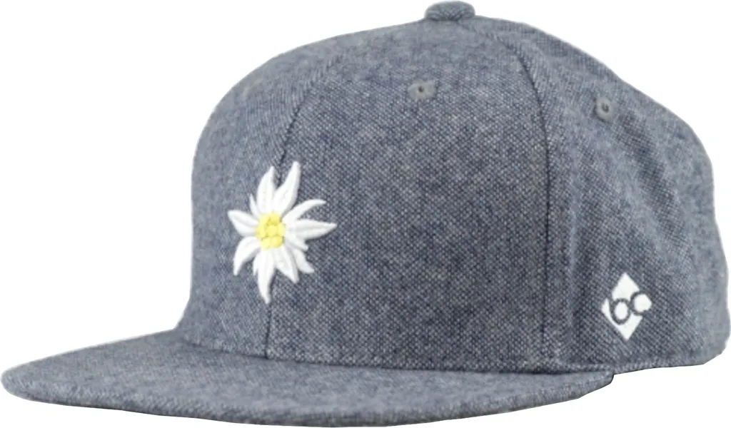 Casquette Ajustable Confortable en Flanelle Bleue Bavarian Caps Unie
