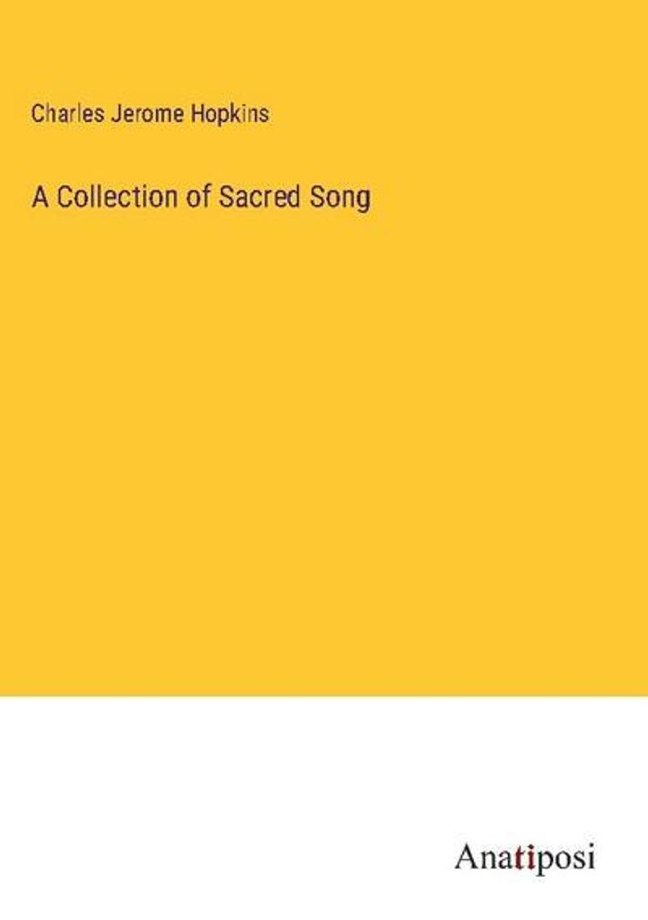 A Collection of Sacred Song