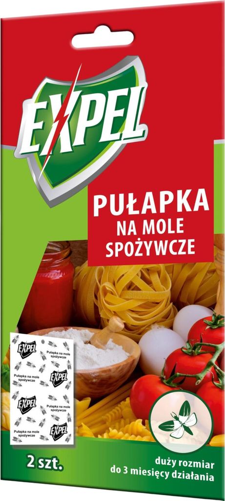 Expel Pułapka Na Mole Spożywcze Działająca 3 Miesiące Duży Zdjęcie produktu 
