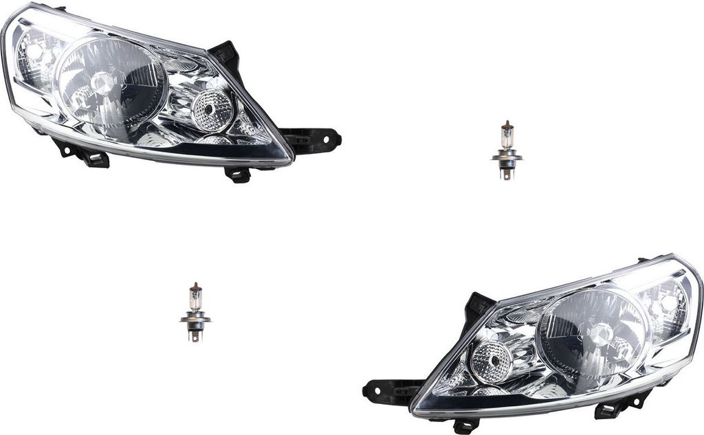 Scheinwerfer passend für Fiat Scudo 272 01/2007- mit H4 Set Links Rechts 1400455580 00006208C5 6208C5 1401368180 6206L0 6208L0 SU001A12 Johns