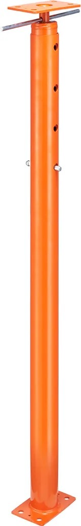 Martinetto carrellato VEVOR, altezza da 135 a 235 cm, portata massima 8.600 kg, trave di sostegno regolabile, asta del martinetto per il livellamento del basamento, supporto di sollevamento in acciaio, montante telescopico del martinetto carrellato - 2