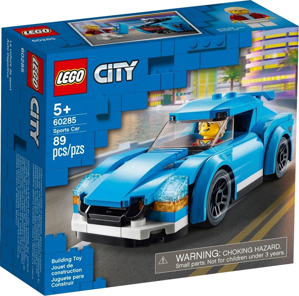 LEGO 60285 City Voiture de sport, voiture de course avec Image du produit 
