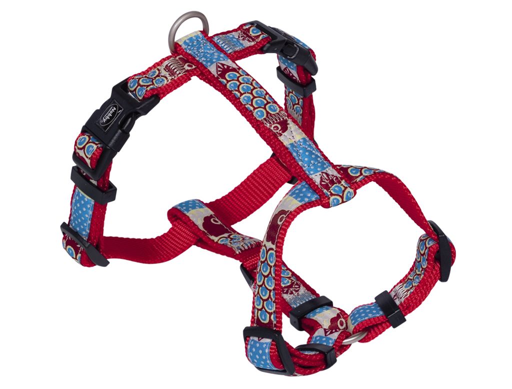 Nobby Geschirr "Style" L: 25-35 cm; B: 10 mm, rot