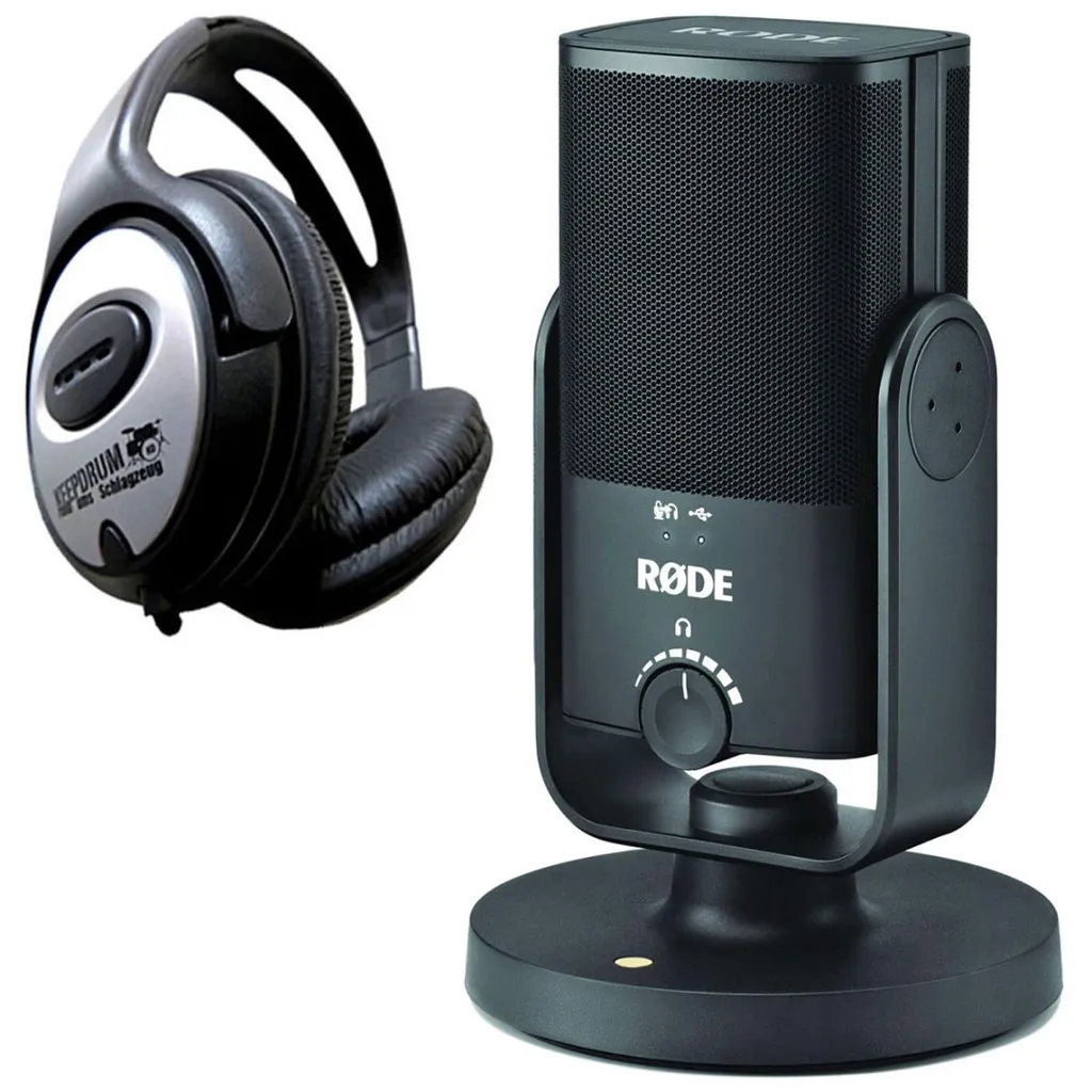 Rode NT-USB MINI Micro Cardioïde avec Filtre Anti-Pop et Support Magnétique