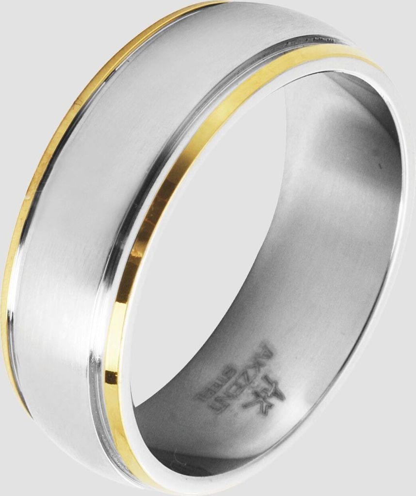 Akzent Damen-Ring aus Edelstahl