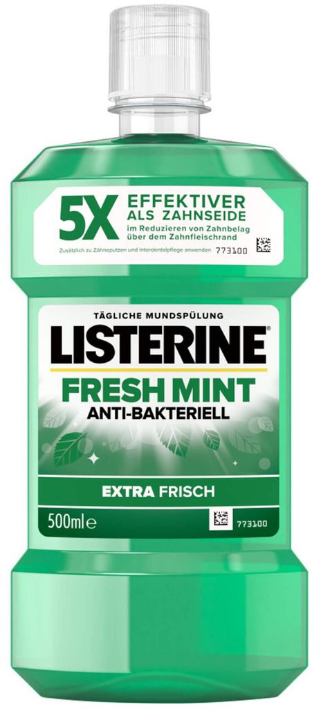 Listerine Fresh Mint Mundspülung 500 ml