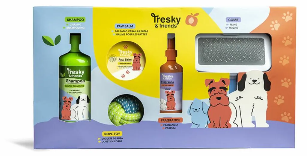 Accessoires de toilettage TRESKY & FRIENDS pour l'entretien régulier du pelage