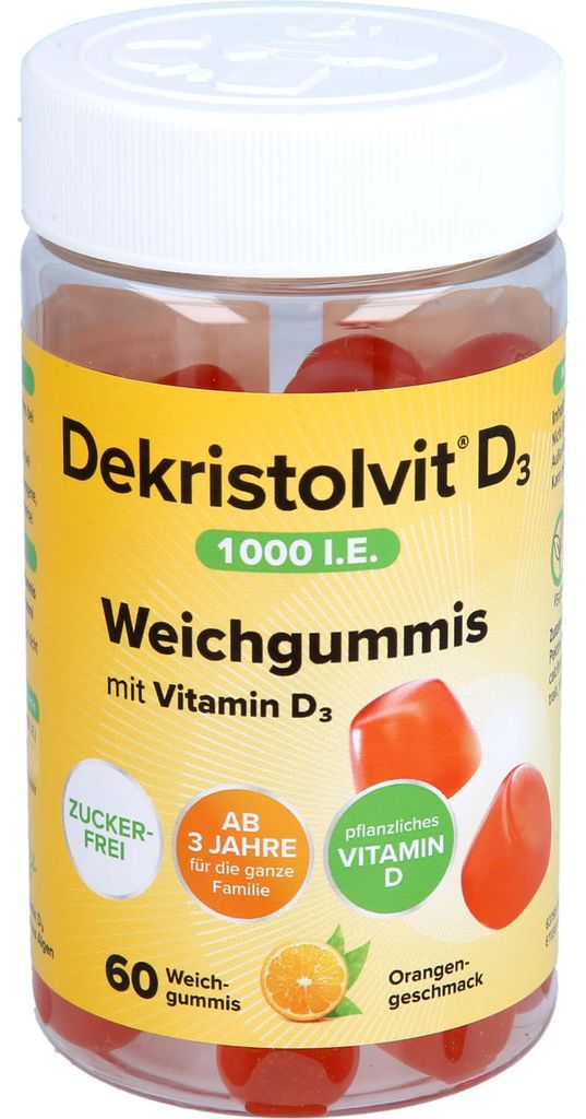Dekristolvit D3 1000 I.E. Weichgummis ab 3 Jahre für die Produktbild 