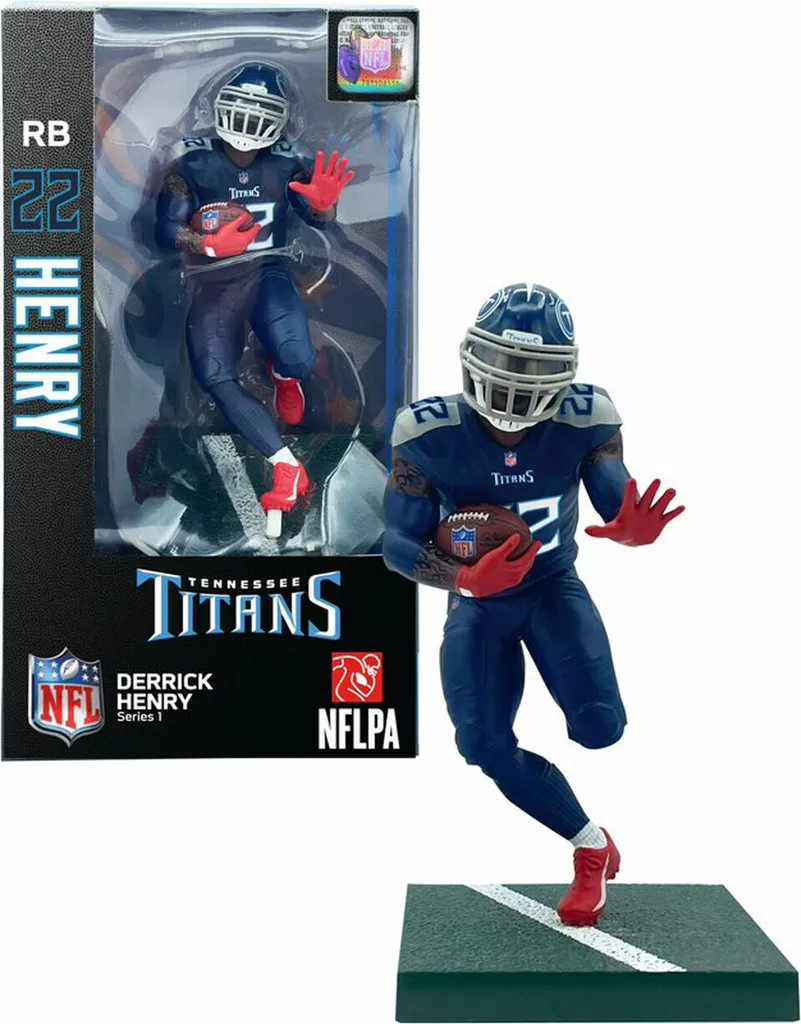 Statue de Collection NFL Derrick Henry Titans Tennessee - Hauteur 15cm