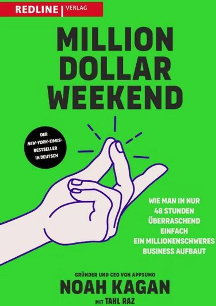 Million Dollar Weekend Noah Kagan Livre Business Stratégie Entreprendre