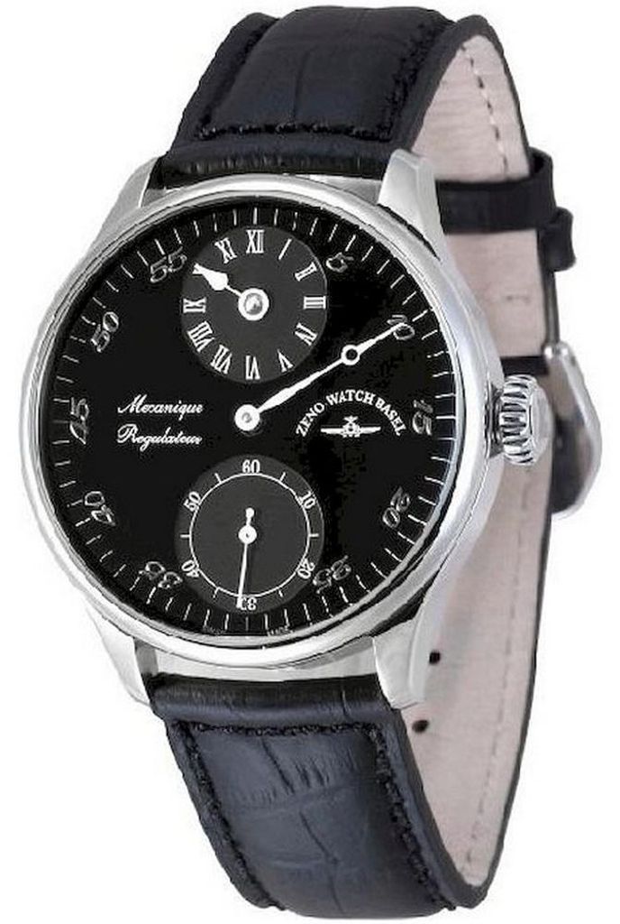 Zeno-Watch - Armbanduhr - Herren - Chrono - Godat II Regulator black - 6274Reg-e1