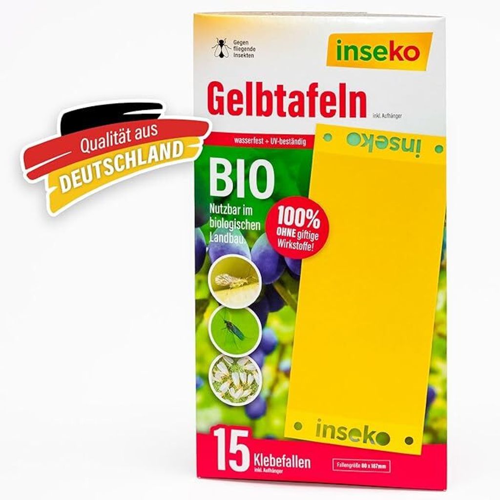 15 x inseko Gelbtafeln I große Gelbsticker | Kaufland.de