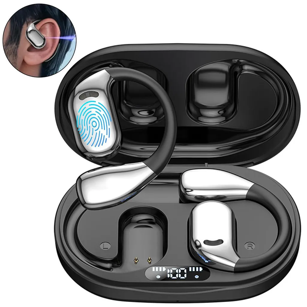Ki Übersetzer Kopfhörer, Übersetzungskopfhörer, 144 Sprachen Kopfhörer Übersetzer Echtzeit, Wireless Bluetooth Kopfhörer Übersetzer,Translator Earbuds