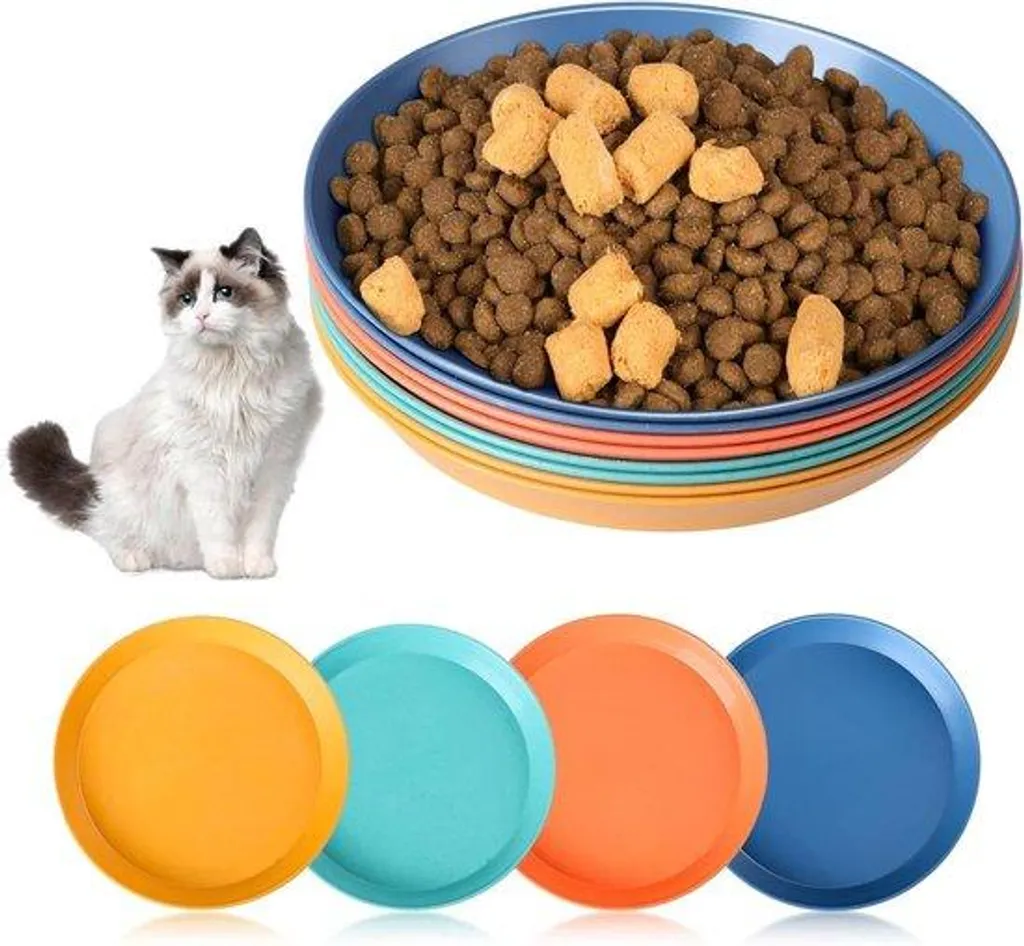 Gamelle pour chat 15 cm en inox avec base en caoutchouc stabilisante