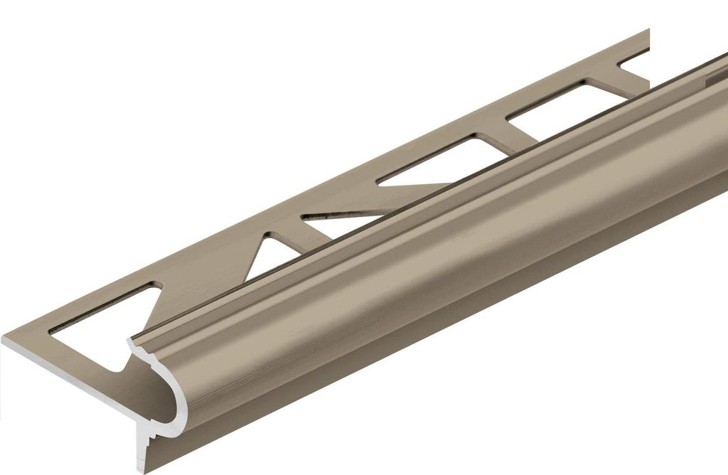 Profil schodowy aluminiowy półokrągły Cezar Szampan Mat Zdjęcie produktu 