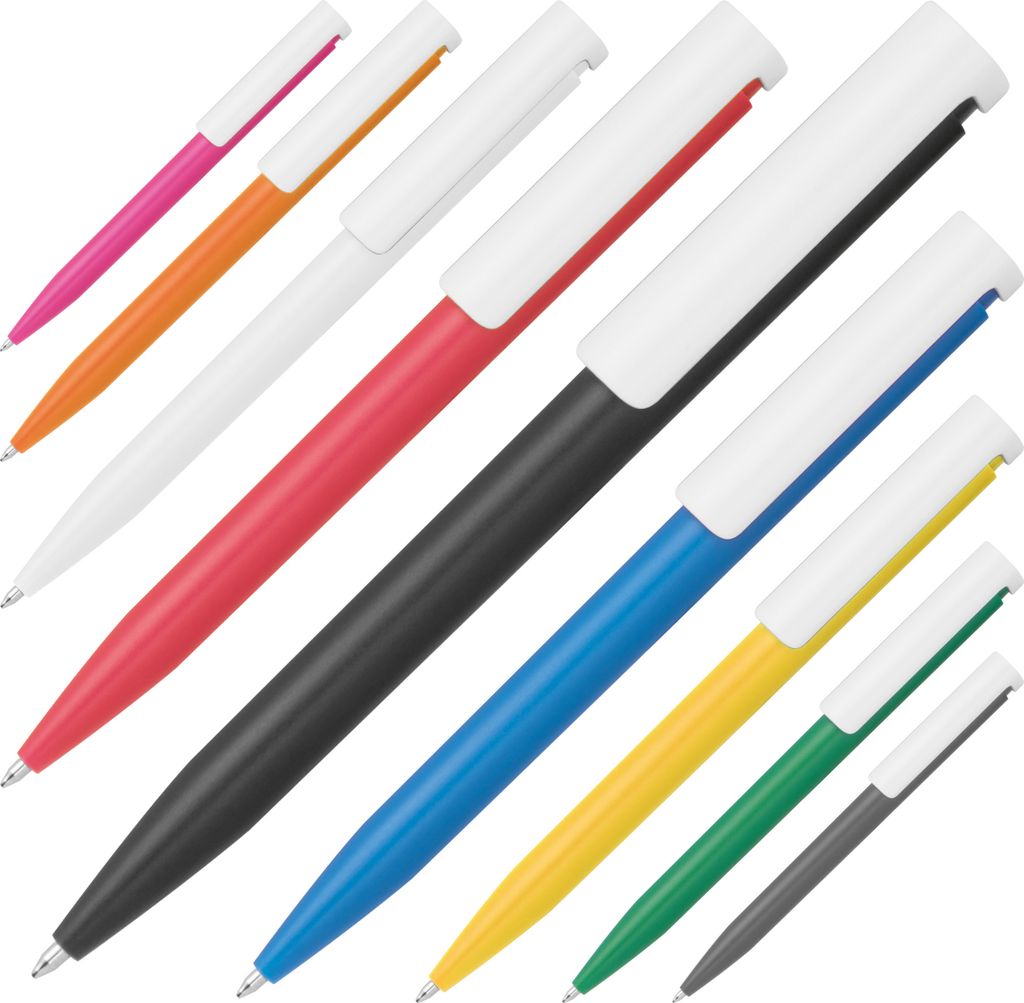 9 Kugelschreiber / 9 Farben