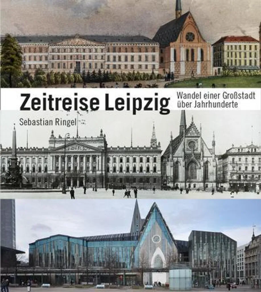 Livre Zeitreise Leipzig l'histoire captivante en album illustré