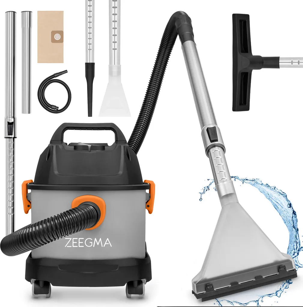 Aspirateur atelier ZEEGMA Zonder Pro Compact 1000W Idéal Garage et Travaux