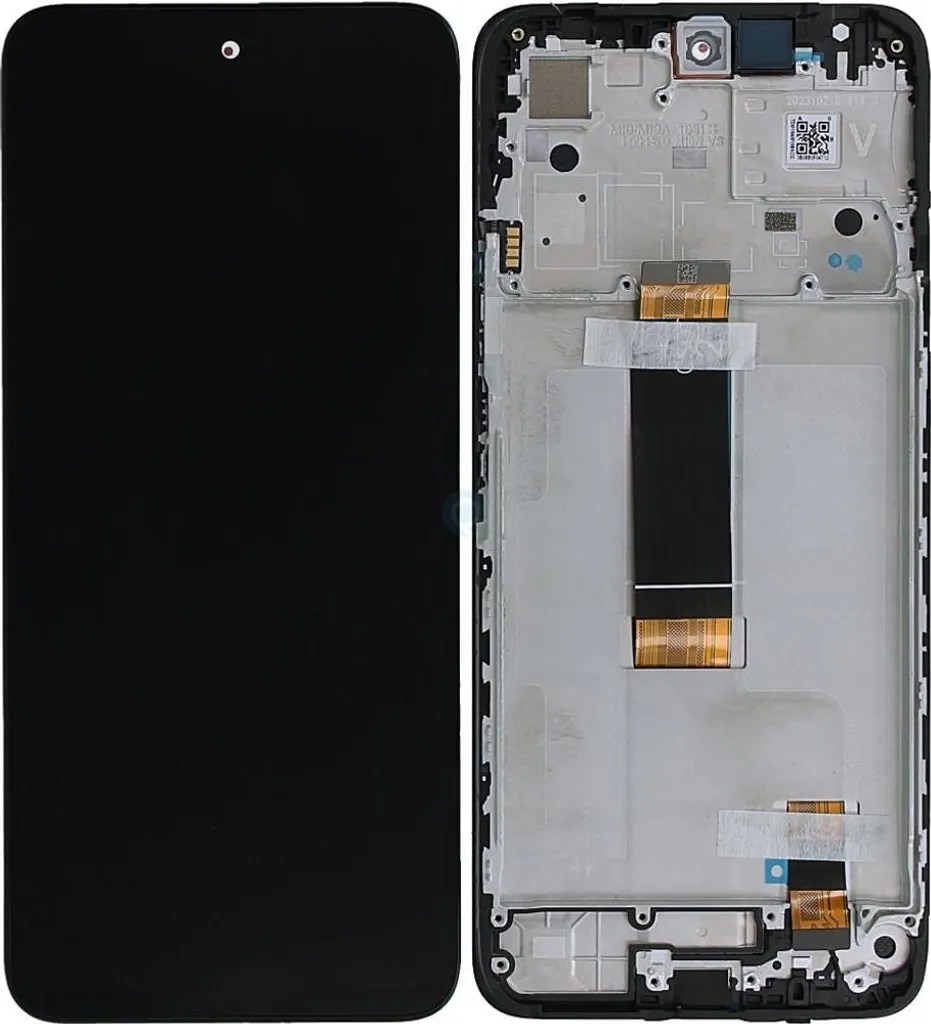 Écran LCD pour Xiaomi Redmi 12 - Bloc Complet avec Vitre Tactile Noir