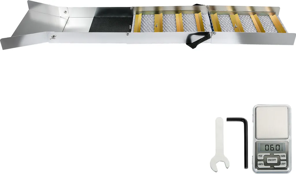 Sluice Box Oro SucceBuy 127cm Alluminio | Kit Prospezione Leggero