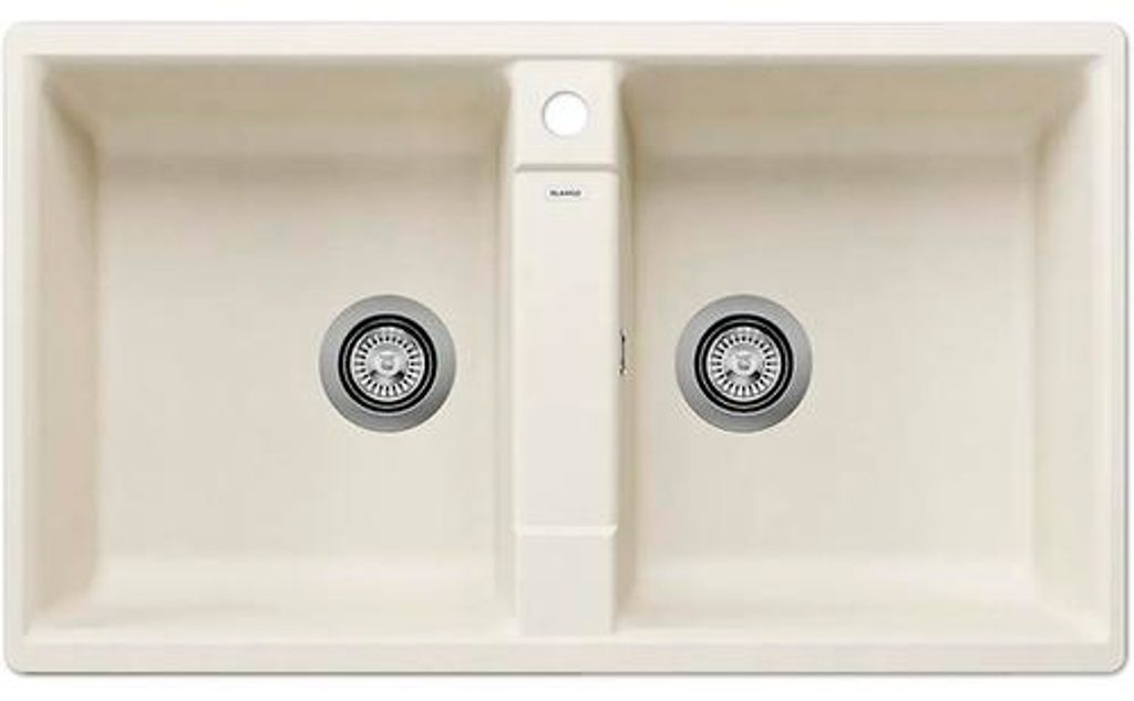 Blanco Zia 9 - Zlewozmywak silgranitowy, 860x500 mm, biały Zdjęcie produktu 