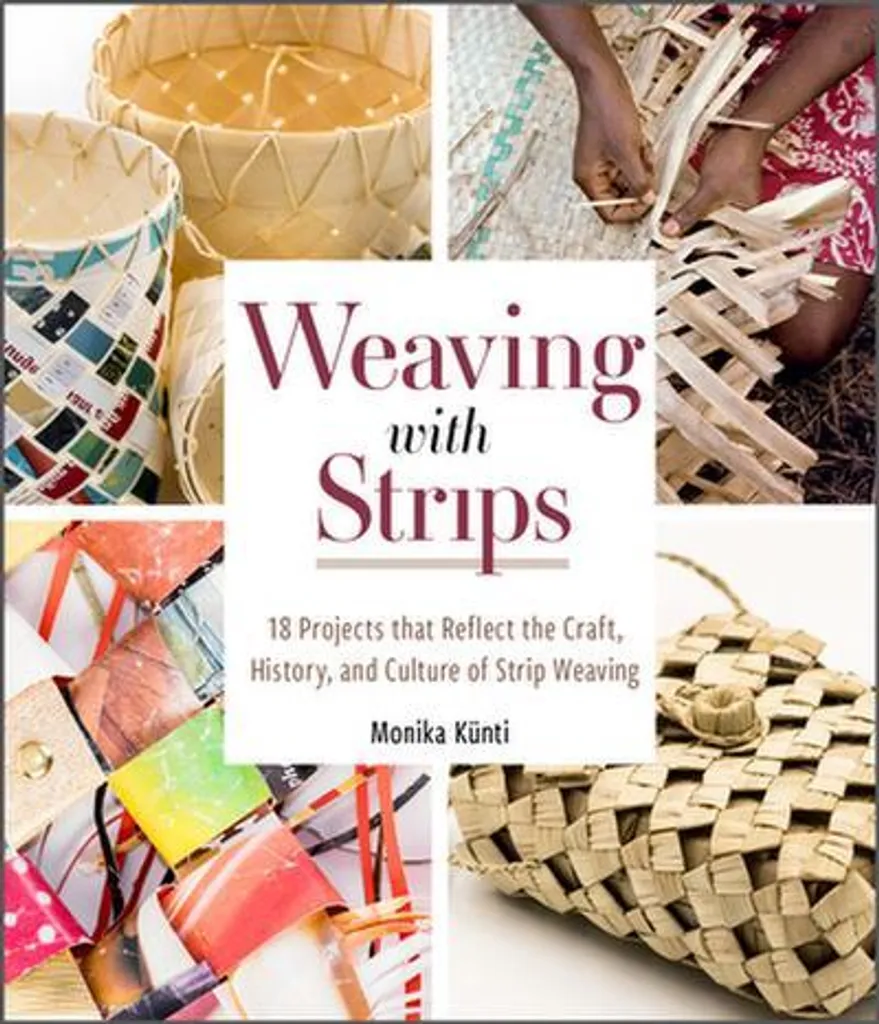 Livre Weaving with Strips : Guide de Tissage avec Bandes de Tissu