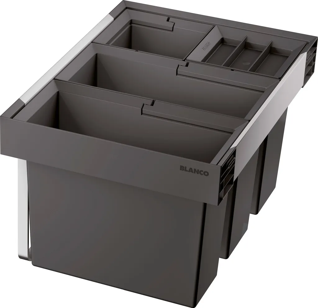 Poubelle de Tri Sélectif Encastrable BLANCO FLEXON II 60/4 Low 526644