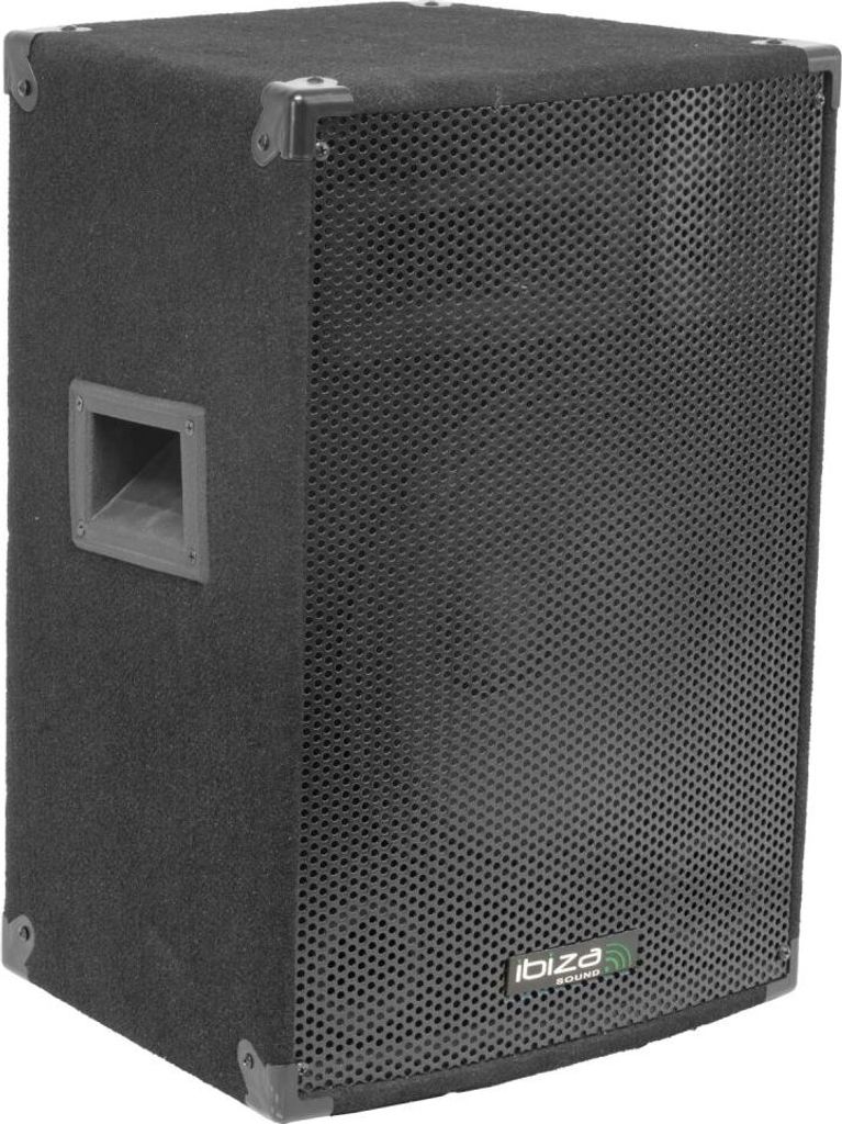 Ibiza Sound DISCO10B, 3-Wege, 200 W, 8 Ohm, 97 dB, 50 - 20000 Hz, Schwarz