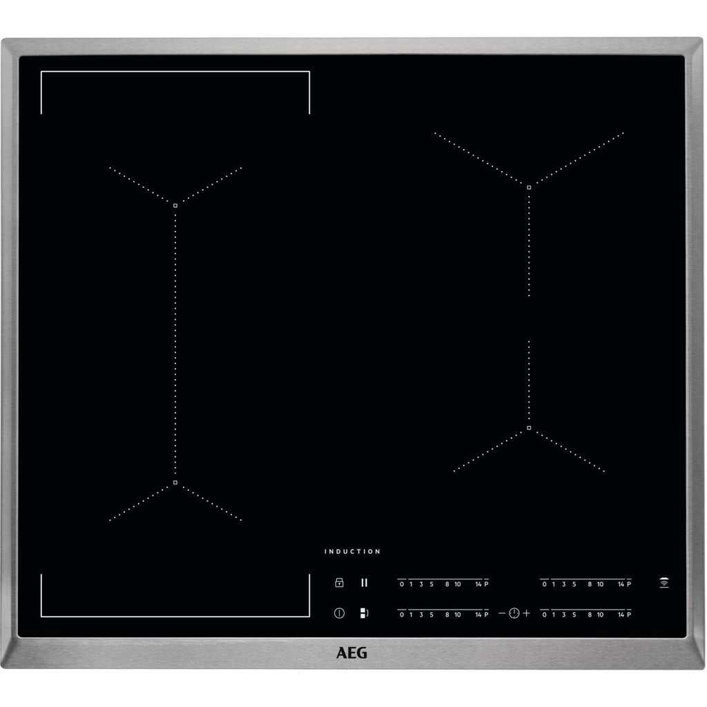 AEG 6000 Bridge / Autarkes Induktionskochfeld / Hob²Hood / 60 cm IKE64441XB Schwarz