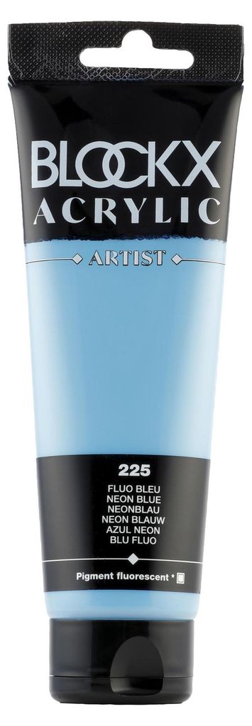 ACRYL fluoreszier blaue Tube 120ML
